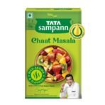 Tata Sampann Chaat Masala with Natural Oils, 100g, Chat Masala Powder, Crafted by Chef Sanjeev Kapoor, With Chefs Exclusive Tip, Rich Aroma & Flavour - Fast UK Delivery