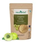 Neuherbs Organic Amla Powder for Hair Growth | Ayurvedic Support for Healthy Hair | Herbal Supplement | Rich In Antioxidants | High Concentration Of Vitamin C - (100g) - Fast UK Delivery