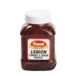 Roopak Pickle - Lemon Sweet and Sour, 400g Bottle - Fast UK Delivery