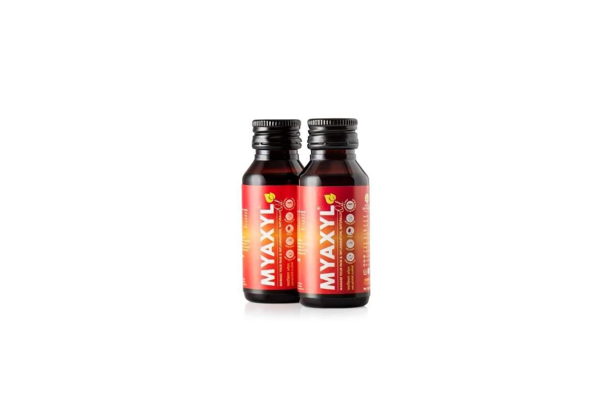 uk61btOyoQc1L-1.jpg Kerala Ayurveda Myaxyl Ayurvedic Pain Relief Oil - 60 ml | Instant & Long-Term Pain Relief from Joint, Muscle, & Back Pain, Sprains, Sports injuries | Helps Ease Arthritis Pain (Pack of 2) - Fast UK Delivery - Image 1