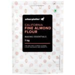 Urban Platter Fine California Almond Flour, 1Kg [Keto-Friendly, Naturally Protein-Rich, Blanched Almond Fine Powder] - Fast UK Delivery