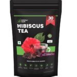 Green Sun Hibiscus Tea 30 Bags Pack with Health Benefits which may help in Weight Management, Liver, Lower Blood Pressure and Colestrol, Digestion and Menstrual - Fast Shipping to USA & Canada