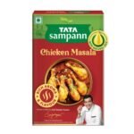 Tata Sampann Chicken Masala with Natural Oils, 100g, Crafted by Chef Sanjeev Kapoor, With Chefs Exclusive Tip, Rich Aroma & Flavour - Fast UK Delivery