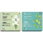 Teabox Organic Jasmine Green Tea 25 Teabags | Sourced From Madurai | For Calm Mind and Relaxation & Teabox Detox Kahwa Green Tea 25 Teabags - Fast UK Delivery