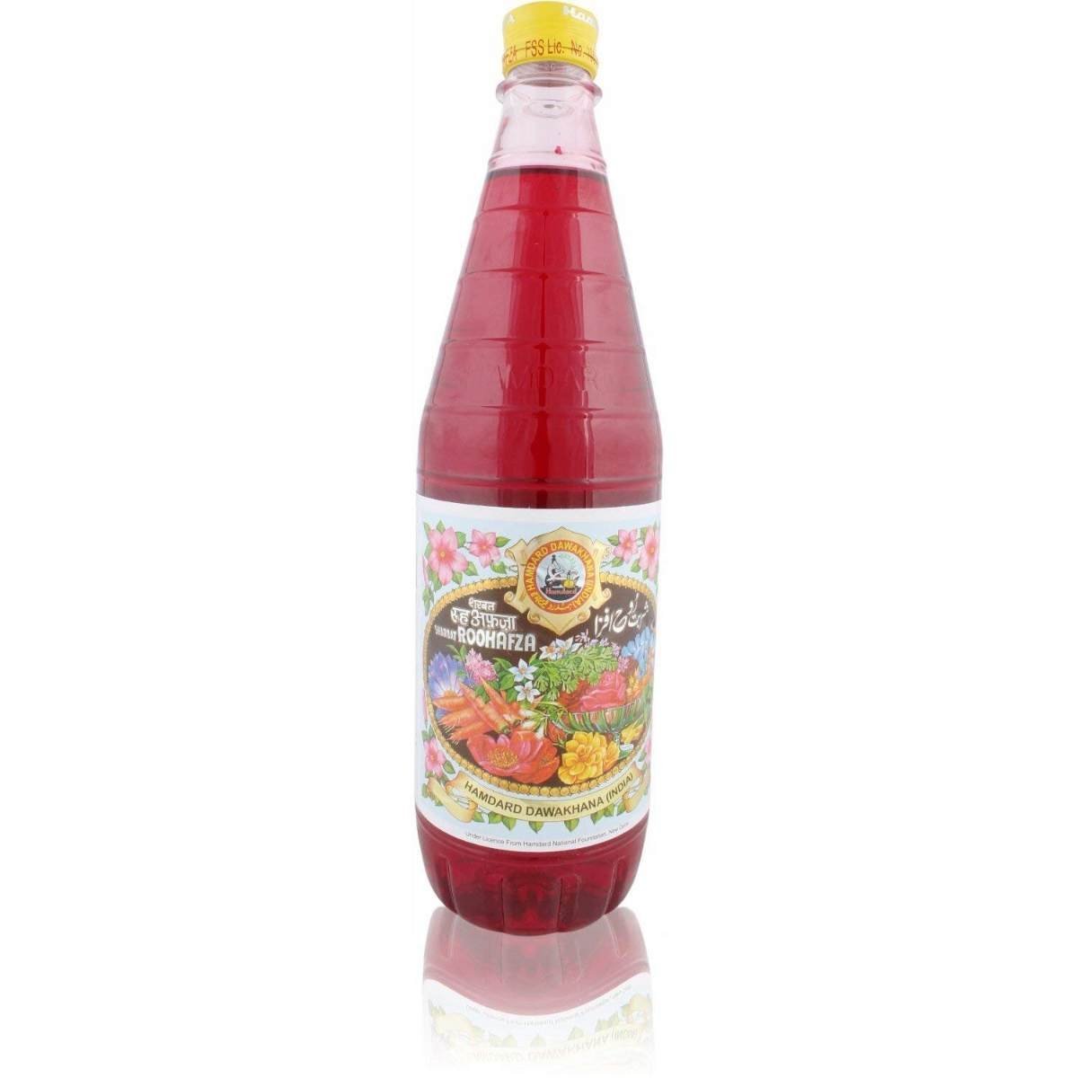uk61cc8xxJDnL-1.jpg Hamdard Dawakhana Roohafza Sharbat, 750 ml - Fast UK Delivery - Image 1