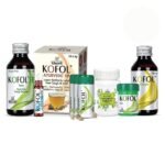 Charak Kofol Kit For Health | Cough & Cold | Sore Throat | Blocked Nose | Combo Of Sugar Free Syrup, Roll On, Kofol Sip, Chewable Tablets, Immunity Tablets, Gargle, Rub - Fast UK Delivery