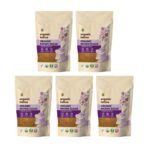 Organic Tattva All Natural Brown Sugar, Zero Chemicals, Organically Processed, from Freshly Squeezed Sugar Cane Juice, and Enriched with Essentials Nutrients 5Kg(Pack of 5) - Fast UK Delivery