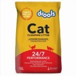 Drools Bentonite Cat Litter (for Multiple cat Breeds), Lavender Falvour 10 kg Pack - Fast UK Delivery