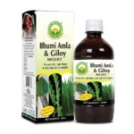 BASIC AYURVEDA Bhumi Amla & Giloy Mix Juice With Wheatgrass 450 Ml | - Fast UK Delivery