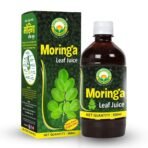 BASIC AYURVEDA Moringa Leaf Juice (Sounjana Sahjan) 500 Ml - Pure & Natural Plant-Based Product | One Solution To Many Health Problems | No Added Chemicals Or Preservatives | First Press Vigin Juice | Pleasent Natural Taste - Fast UK Delivery