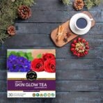 TEACURRY Skin Glow Tea (1 Month Pack | 30 Tea Bags) - Help In Skin Shine, Moisturized Skin, Acne, Anti-Aging, 100 grams - Fast Shipping to USA & Canada - Image 4