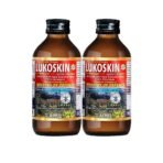 AIMIL Lukoskin Oral Liquid - 100 ml (Pack of 2), Brown