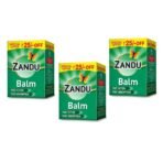 Zandu Balm, 25ml X Pack of 3, Ayurvedic balm for effective relief from Headache, Body Pain, Sprain and Cold - Fast UK Delivery