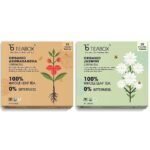 Teabox Organic Ashwagandha Green Tea 25 Teabags & Teabox Organic Jasmine Green Tea 25 Teabags | Sourced From Madurai | For Calm Mind and Relaxation - Fast UK Delivery