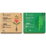Teabox Organic Ashwagandha Green Tea 25 Teabags & Teabox Organic Green Mint Tea 25 Teabags - Fast UK Delivery