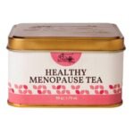 The Indian Chai Healthy Menopause Tea 50g with Raspberry Leaves, Red Clover Flower, Vetiver Root, Guggul etc for Mood Swings, Irritability, Hot Flashes & Night Sweats Relief, Herbal Tea - Fast UK Delivery