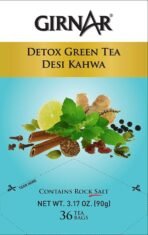 Girnar Green Tea, Desi Kahwa, 36 Tea Bags (36 Tea Bag (Pack of 4)) - Fast UK Delivery