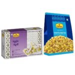 Haldiram's Nagpur Kaju Roll, 500 g and Khatta Meetha, 200 g Combo Pack - Fast UK Delivery