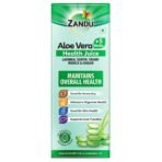 Zandu Aloe Vera Juice with 5 added Herbs, 1 L, Pure and Natural, Ayurvedic Immunity Booster, Good for Digestive Health, Skin Health & Liver Function | No Added Sugar - Fast UK Delivery