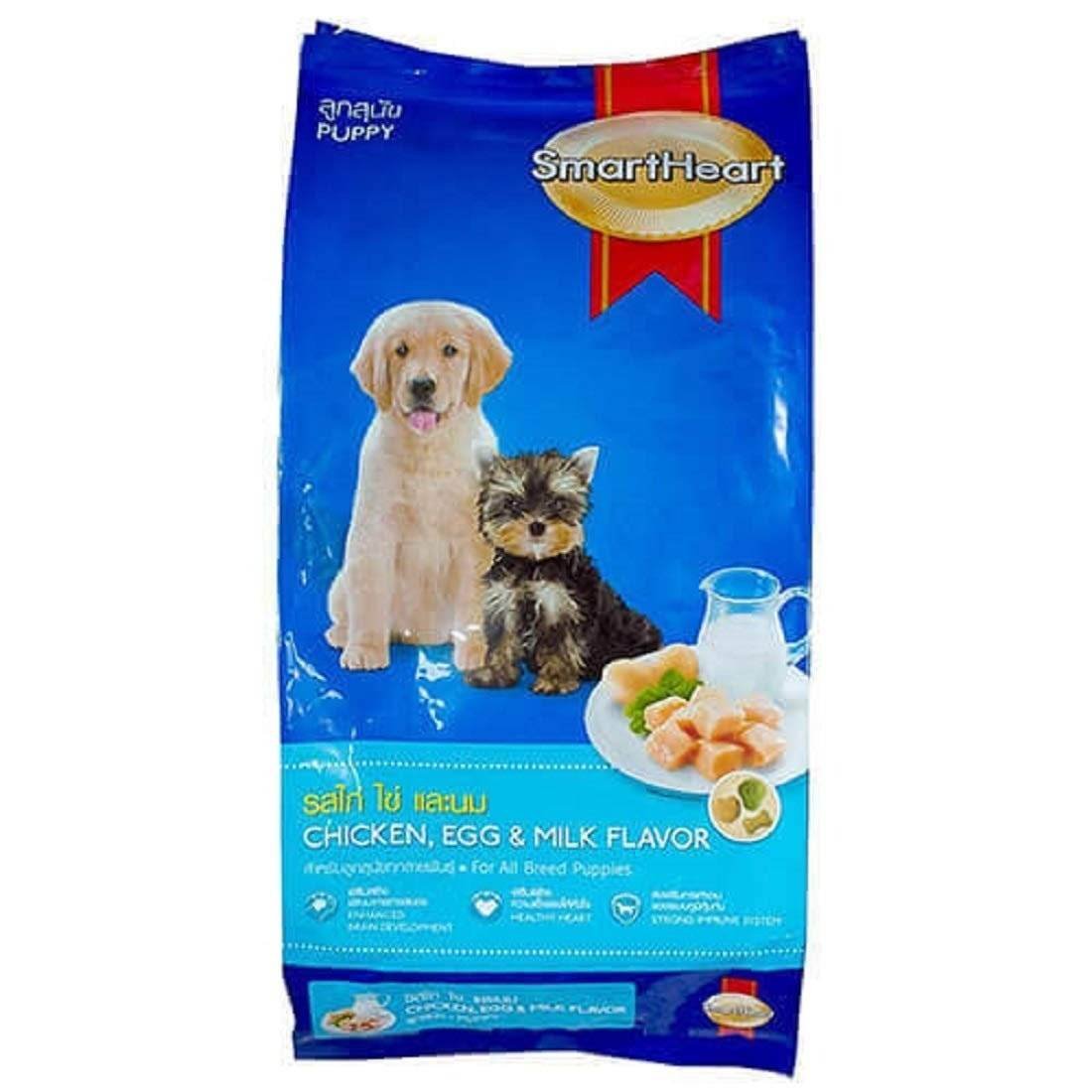 uk61jODkSsrIL-1.jpg Smart Heart Puppy Dog Dry Chicken Egg and Milk Food, 1.5 kg - Fast UK Delivery - Image 1