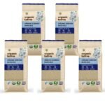 ORGANIC TATTVA Organic Gobindobhog Rice 5Kg|100% Vegan,Gluten Free And No Preservatives|Flavorful And Aromatic Rice(Pack Of 5) - Fast UK Delivery