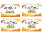 Medimix Ayurvedic sandal soap 125 gm (Pack of 4)..HUMARABAZAR... - Fast UK Delivery