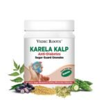 Vedic Roots Ayurvedic Karela Kalp Sugar Control Medicine|Karela Neem Jamun GuduchiMadhumeh Nashak,Sugar Guard Healthy Sugar & Glucose Level - 400 Gm - Fast UK Delivery