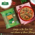 Tata Sampann Unpolished Green Moong Dal (Whole), 500g - Fast UK Delivery - Image 5