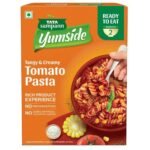 Tata Sampann Yumside Tomato Fusilli Instant Pasta, 285g, Ready to Eat Food, Ready in 60 secs, NO Added Artificial Colours & Flavours, Pack of 1 - Fast UK Delivery