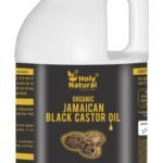 Holy Natural - The Wonder of World Holy Natural Organic Jamaican Black Castor Oil For Hair, Eyelash, Eyebrow And Skin | 1 Liter - Fast UK Delivery