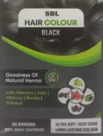 SBL Hair Colour Powder, 330g (Pack of 12) - Black - Fast UK Delivery