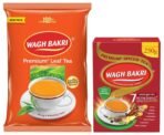 Wagh Bakri Premium Leaf Tea, Poly Pack, 500g & Wagh Bakri Premium Spiced Tea | With 7 Refreshing Spices |250 g - Fast UK Delivery