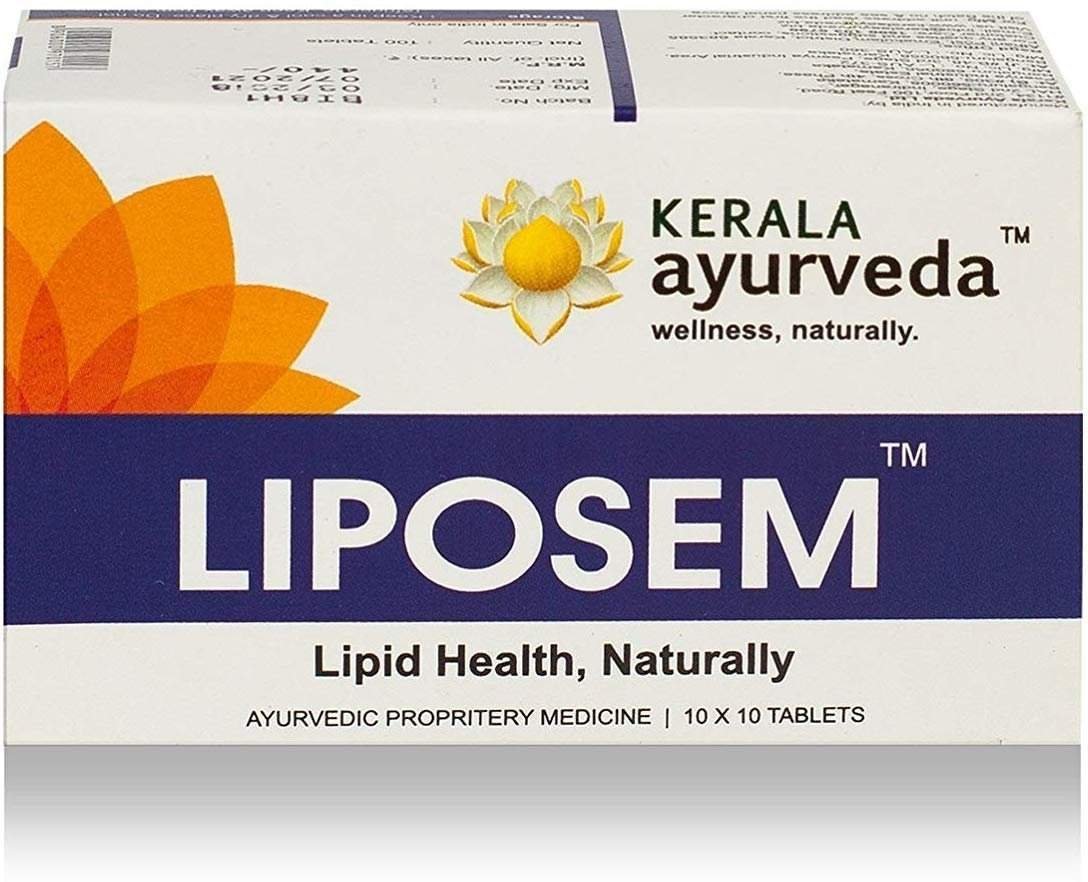 uk61mh2JxeMLL-1.jpg Kerala Ayurveda Liposem Tablet - 200 Count - Fast UK Delivery - Image 1