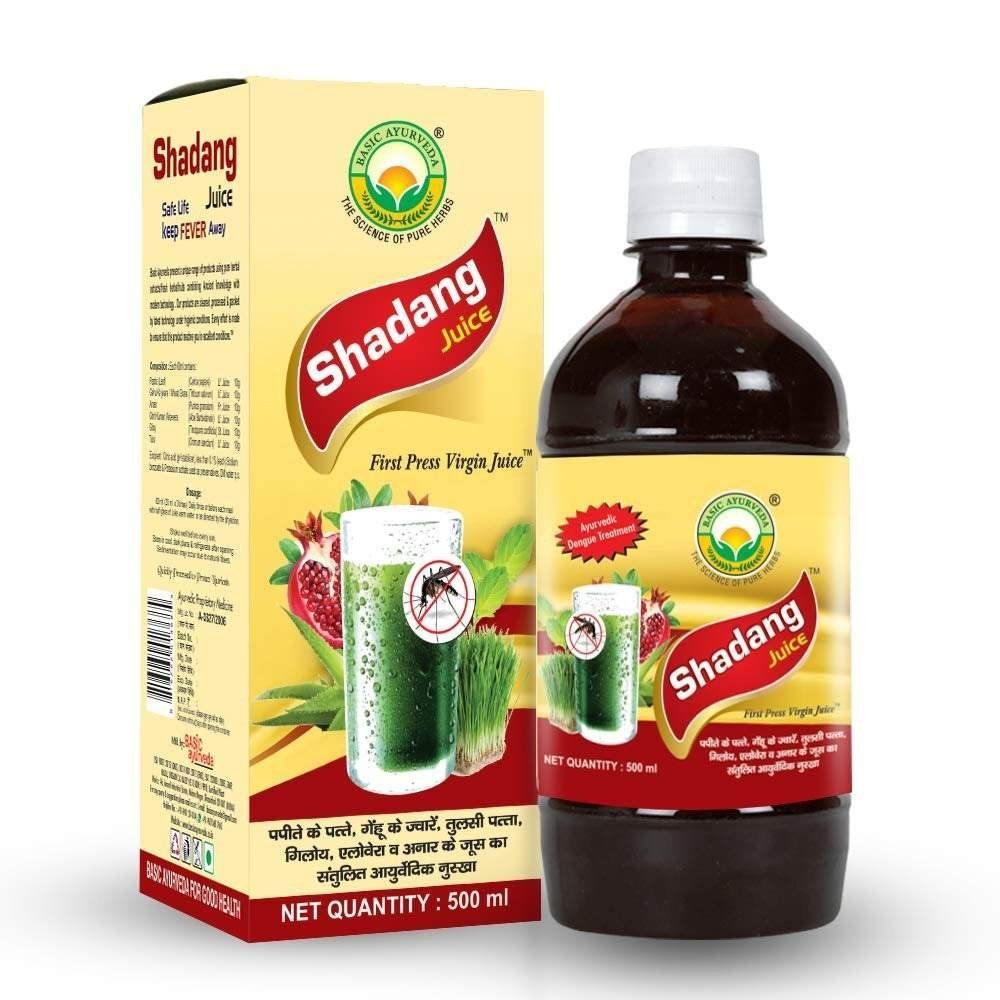 uk61ny2cNhwyL-1.jpg Basic Ayurveda Natural 100% Organic Herbal Juice | All types of health problems | Ayurvedic Juice Good For Health | (Basic Ayurveda Shadang Juice 500ml) - Fast UK Delivery - Image 1