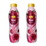 Haldiram's Nagpur Rose Sharbat (Pack of 2) 750 ml - Fast UK Delivery