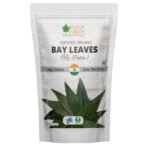 Bliss of Earth Certified Organic Indian Bay Leaves With Zero Pin Holes & Zero Dust, A1 Grade Tej Patta With Uniform Green Color, 50gm - Fast UK Delivery