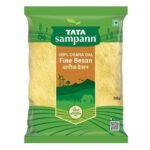 Tata Sampann 100% Chana Dal Fine Besan, 500g pack of 2 - Fast UK Delivery