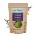 Neuherbs Indigo Powder 100g (Pack of 1) For Men & Women | Pure & Natural Powder for Colouring and Nourishing Hair | Cruelty & Paraben Free | With No Artificial Colour & Additives - Fast UK Delivery
