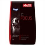 Drools Focus Super Premium Starter Dry Dog Food 12 kg (+1kg Extra Free Inside),Total 13 Kg Pack - Fast UK Delivery