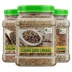 Bliss of Earth Combo Of Certified Organic Coriander Seeds(250gm), Cumin Seeds (400gm) And Carom Seeds (400gm) Pack Of 3 - Fast UK Delivery - Image 2