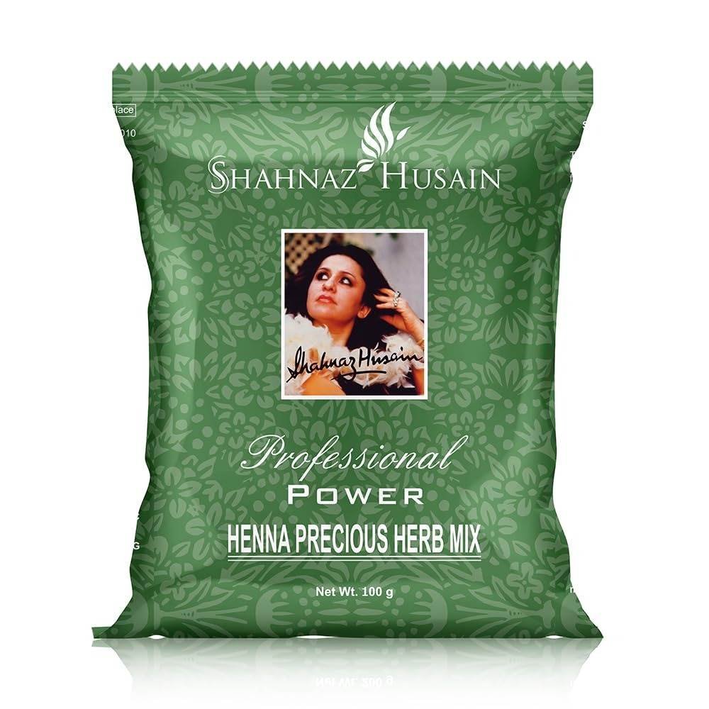 uk61rC54sHEWL-1.jpg Shahnaz Husain Henna Previous Herb Mix | Henna Powder | 100g - Fast UK Delivery - Image 1