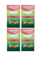 Wagh Bakri Green Tea Shudh Kahwa 25 Tea Bags | Pack Of 4 - Fast UK Delivery