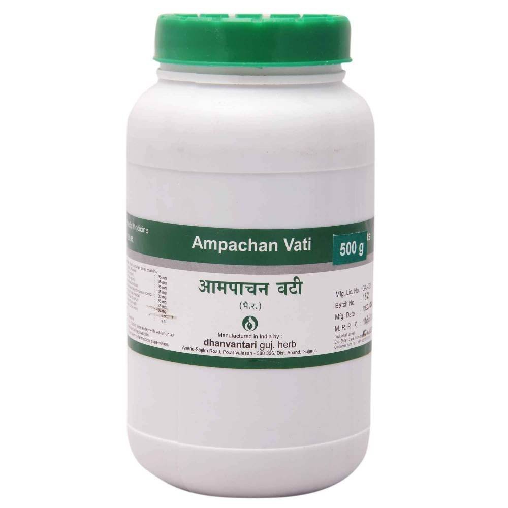 uk61rPB3foHoL-1.jpg Dhanvantari Aampachan Vati - 500 g - Fast UK Delivery - Image 1