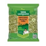 Tata Sampann Unpolished Moong Dal (Chilka), 500g - Fast UK Delivery