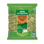 Tata Sampann Unpolished Moong Dal (Chilka), 500g - Fast UK Delivery