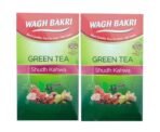 Wagh Bakri Green Tea Shudh Kahwa 25 Tea Bags | Pack Of 2 - Fast UK Delivery