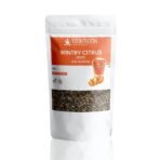 Teamonk Wintry Citrus Ice Tea - 125g | Ice Tea With Orange & Lemon Peels, Lemongrass Leaves, Ginger & Stevia - Fast Shipping to USA & Canada