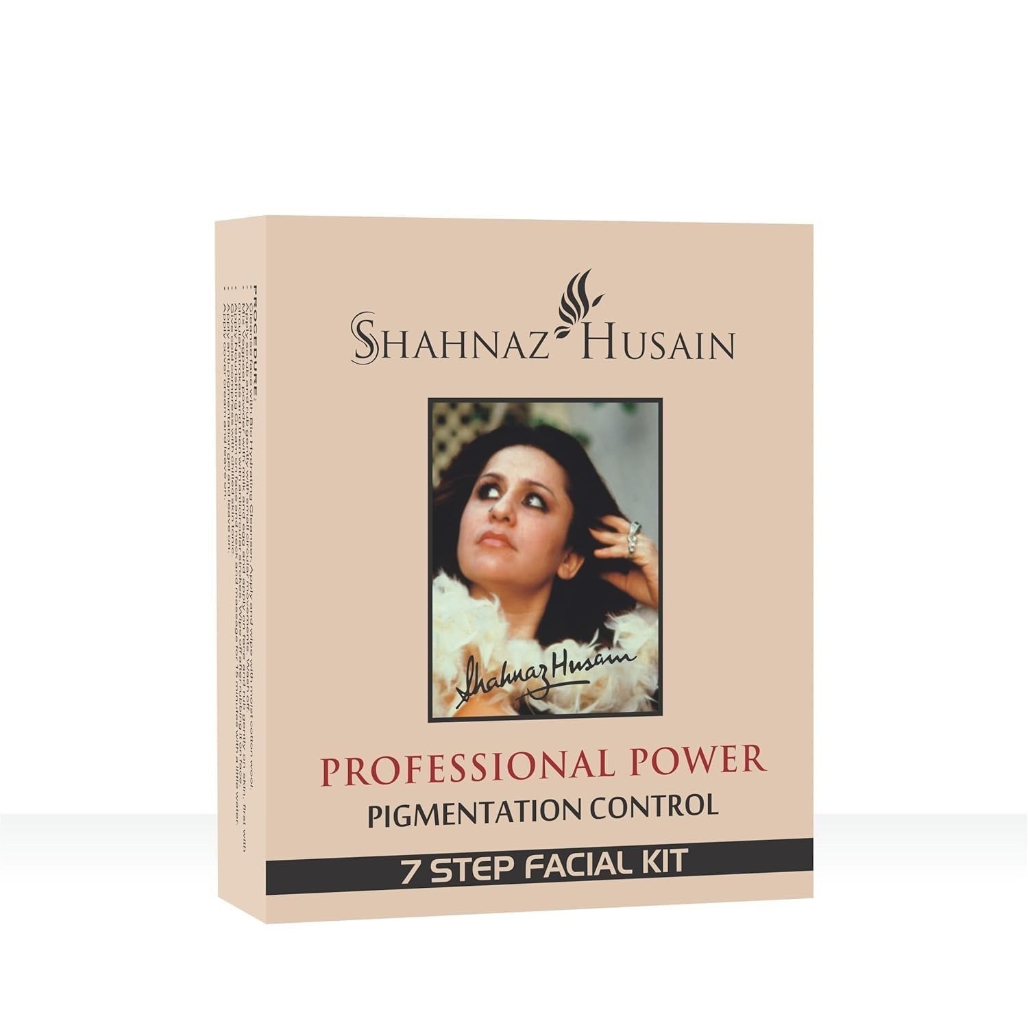uk61tBMaWKwJL-1.jpg Shahnaz Husain PROFESSIONAL POWER PIGMENTATION CONTROL 7 STEP FACIAL KIT (2 x 27.5 g) - Fast UK Delivery - Image 1