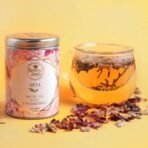 Karma Kettle Keya White Tea with Rose Petals, Strawberry Fruit Freezed Dried Bits, Cinnamon Bits, Fennel Bits, White Tea(Silver Tips) - 30gms Loose Leaf Tin, 30 g - Fast UK Delivery - Image 7