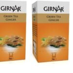 Girnar Green Tea Ginger (36 Tea Bags) Pack of 2 - Fast UK Delivery